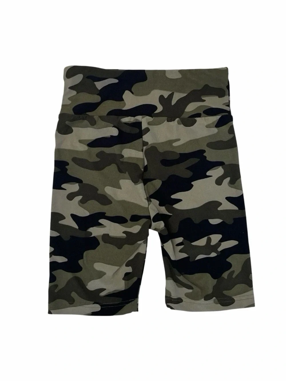 No Boundaries Womens Juniors XS (1) Bike Shorts Camouflage Camo Green
